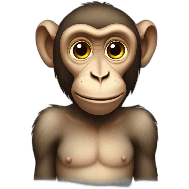 Six Eared Macaque emoji