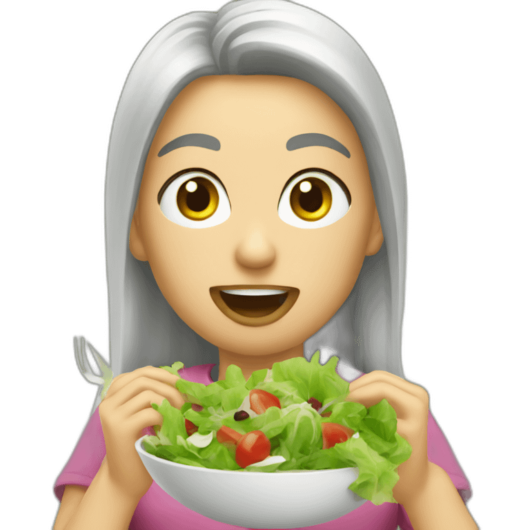 @rauchg eating salad emoji