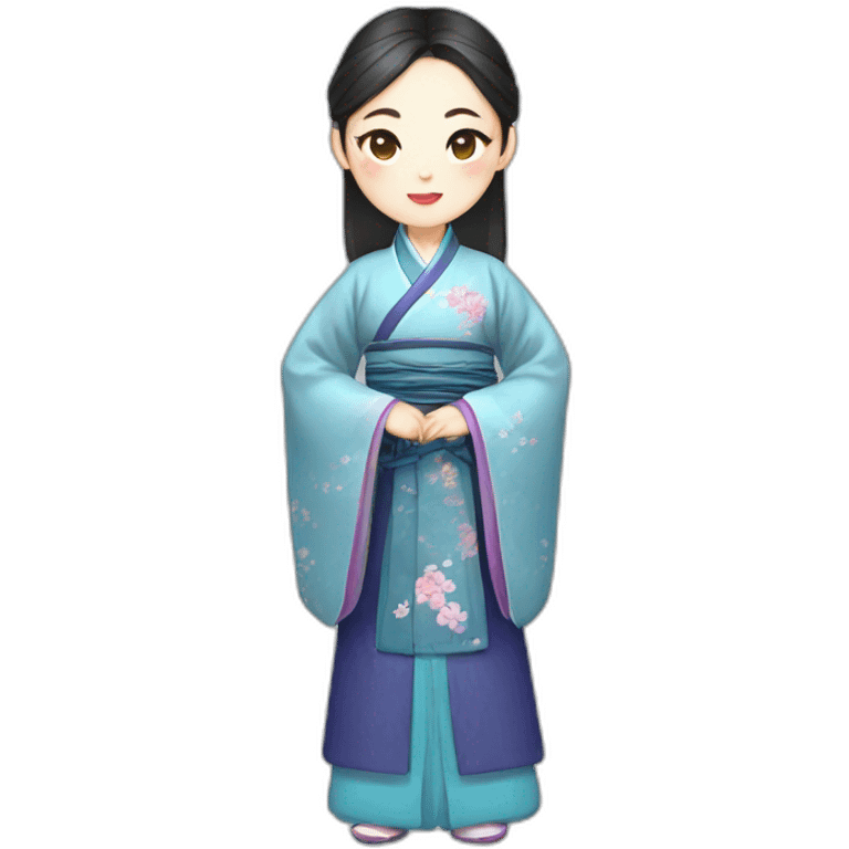 Chinese Hanfu emoji