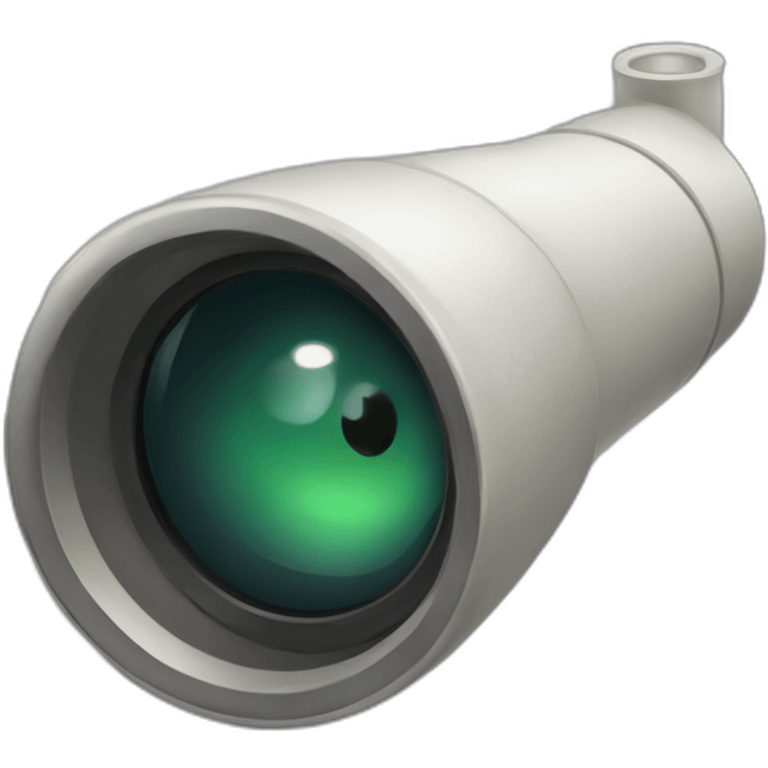 cartoon spyglass emoji