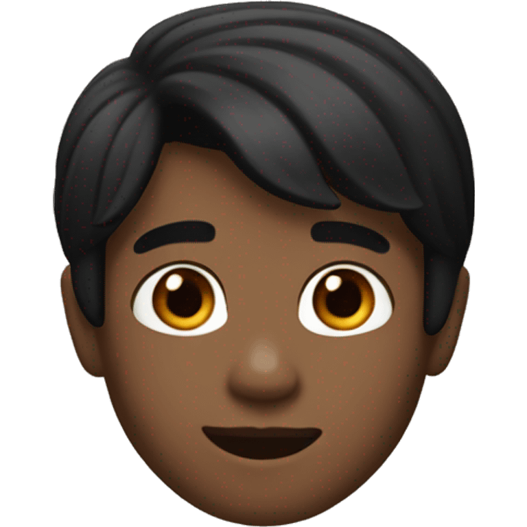 i want memoji boy with black hair emoji