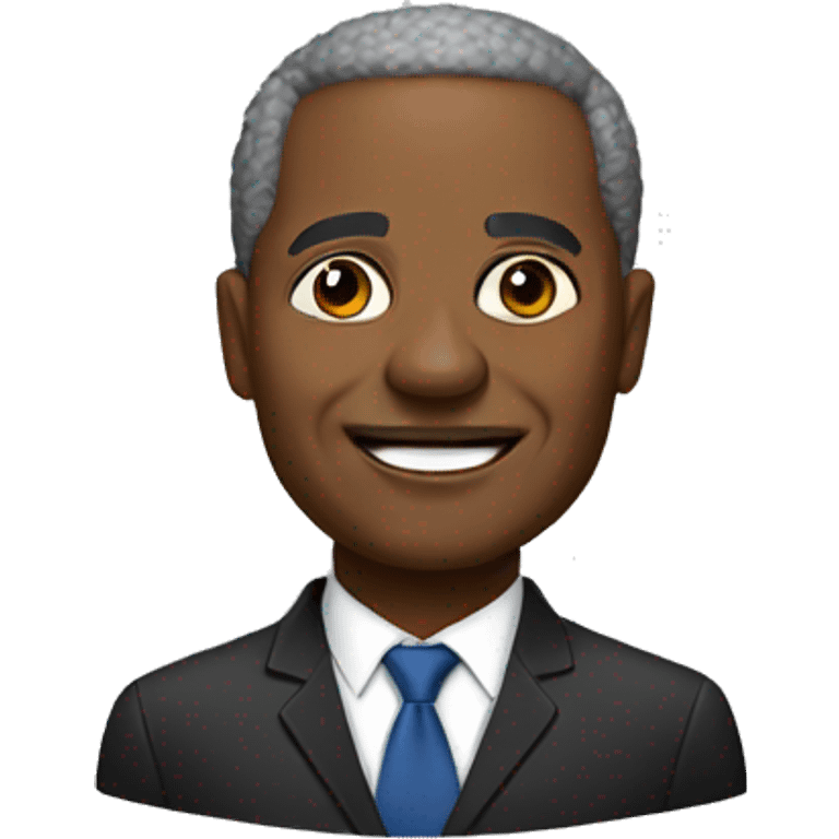 African american politician emoji