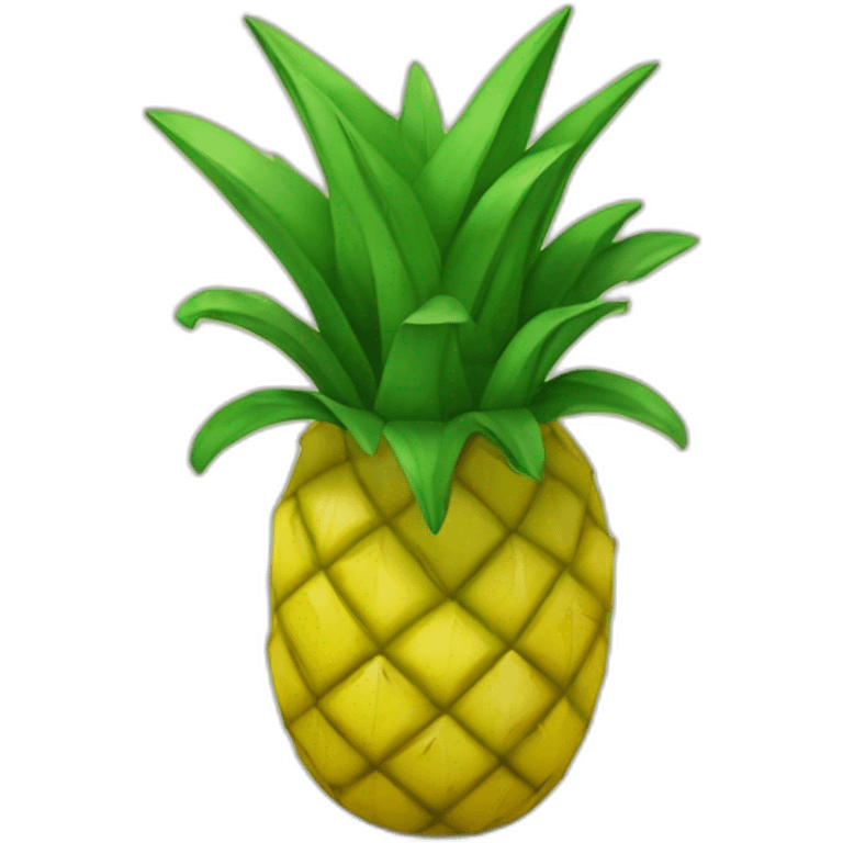 ananas en entretien emoji