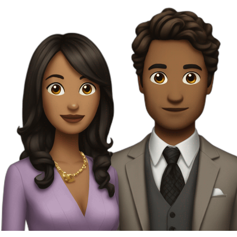 Rufus and Lily gossip girl emoji