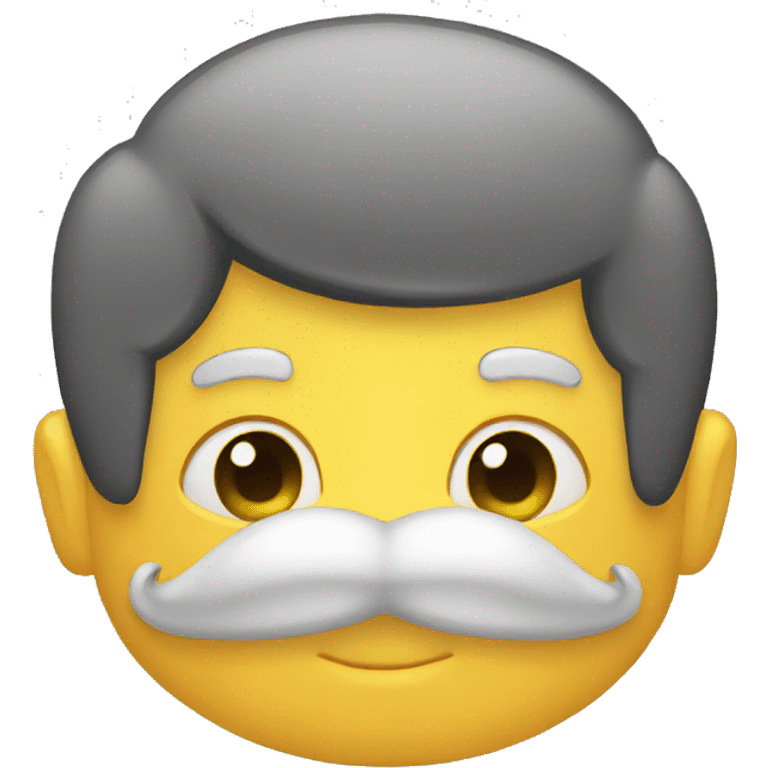 mustache emoji