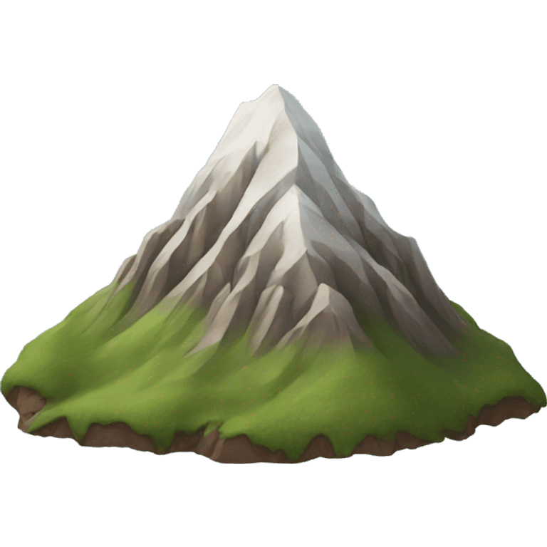 Mountain emoji