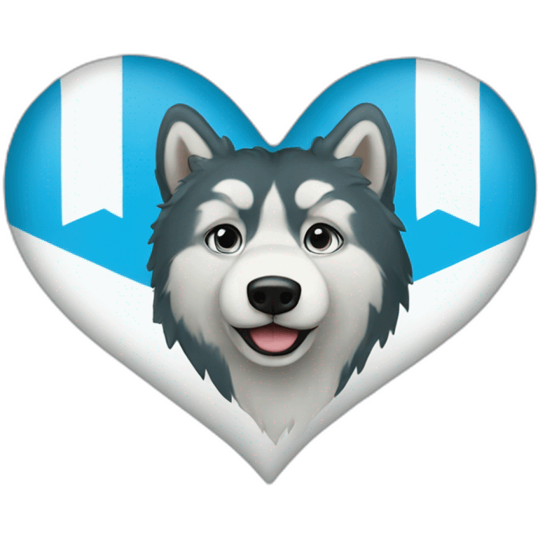 siberian-flag-heart emoji