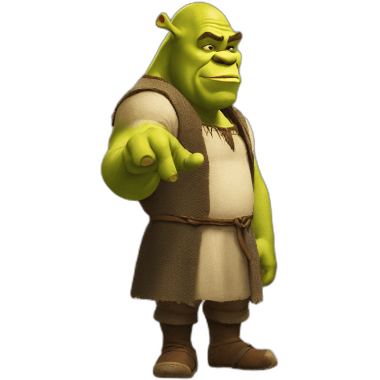 shrek thumbsdown emoji