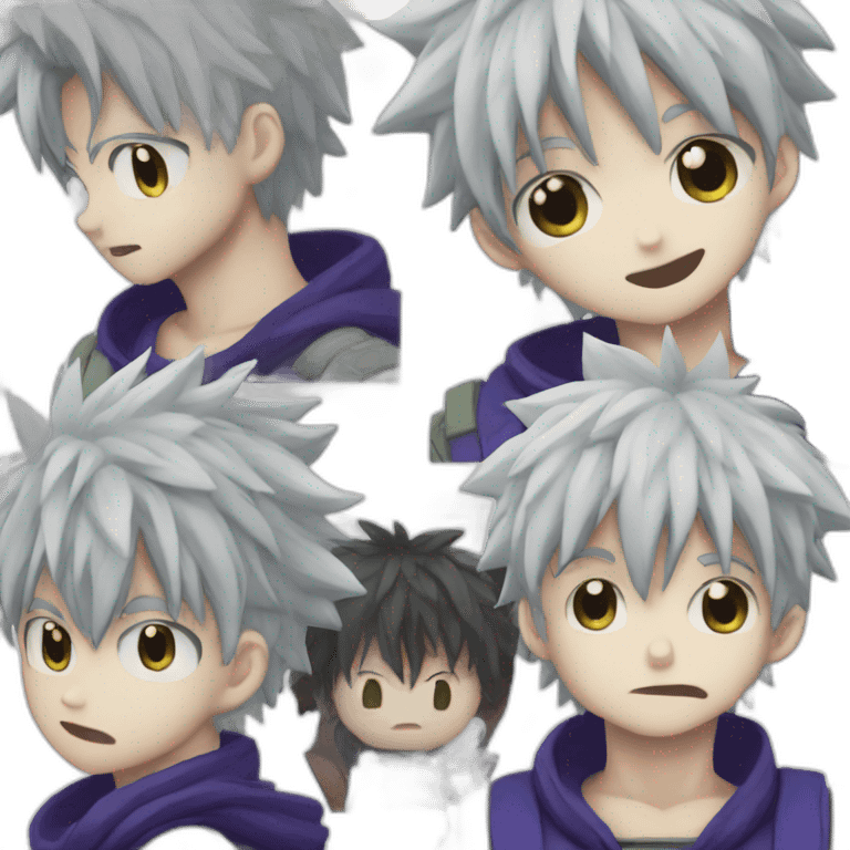 Killua de hunterx hunter emoji