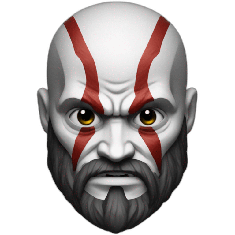 kratos god of war skull emoji emoji