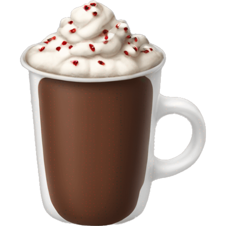 Christmas hot chocolate  emoji