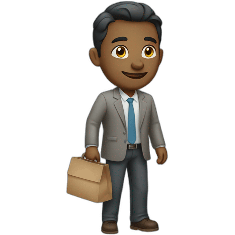 Husband going to work  emoji