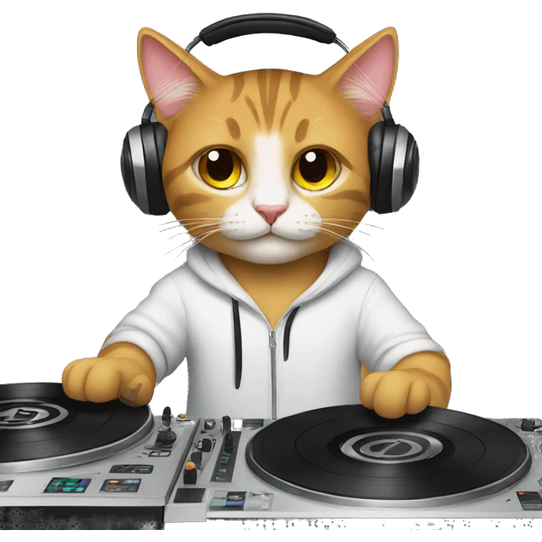 dj cat emoji