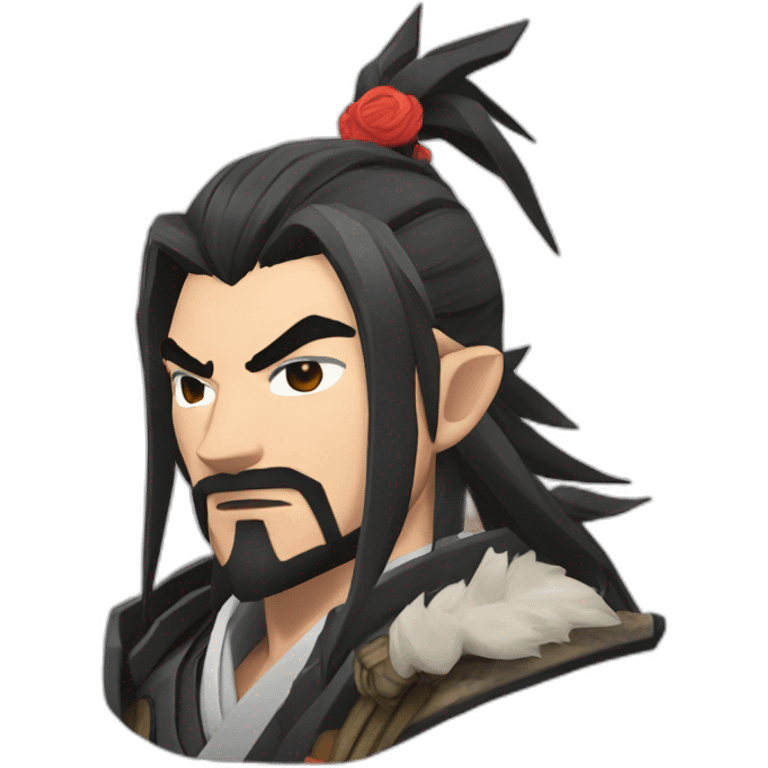 hanzo overwatch okami emoji