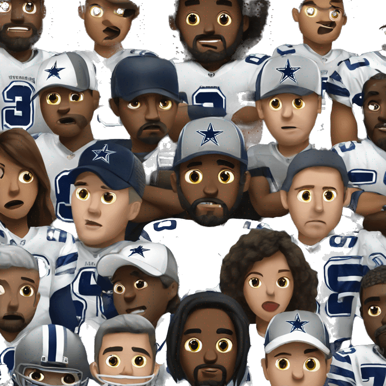 Dallas cowboys horrible football team  emoji