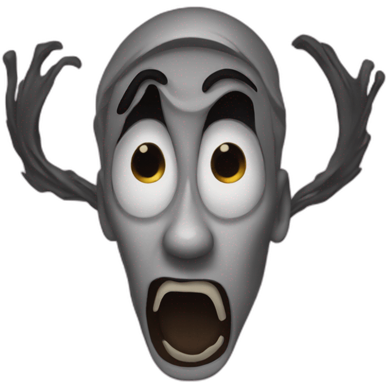 Scream movie emoji