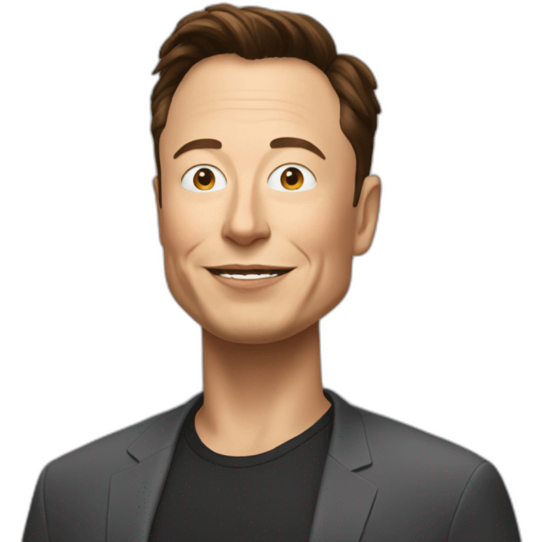 Elon Musk emoji