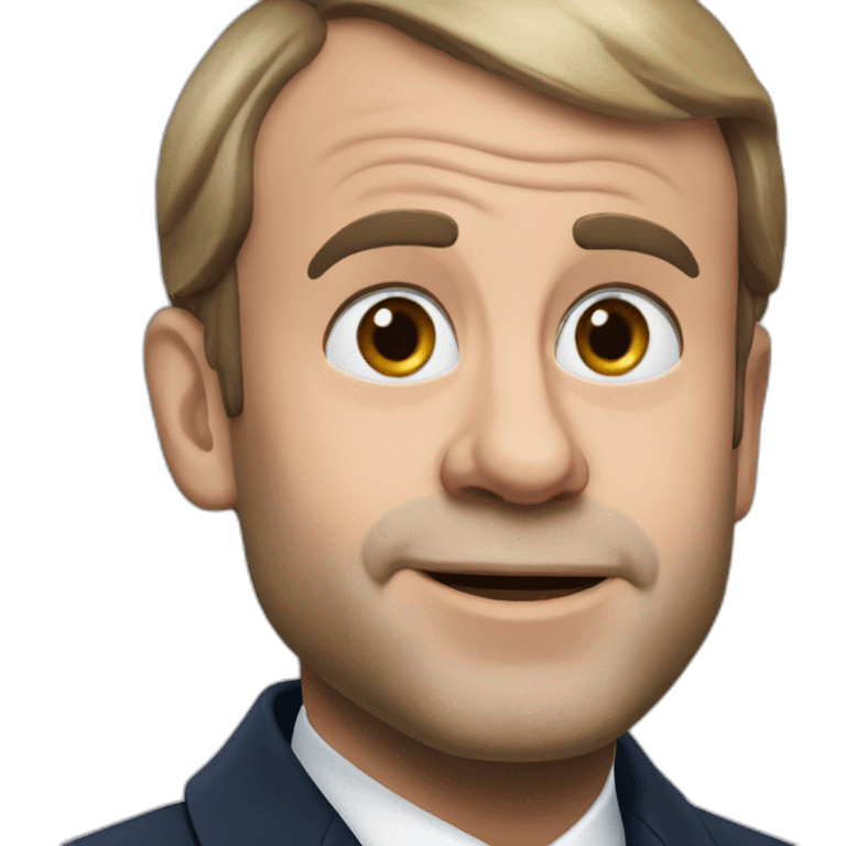 president macron tnt emoji