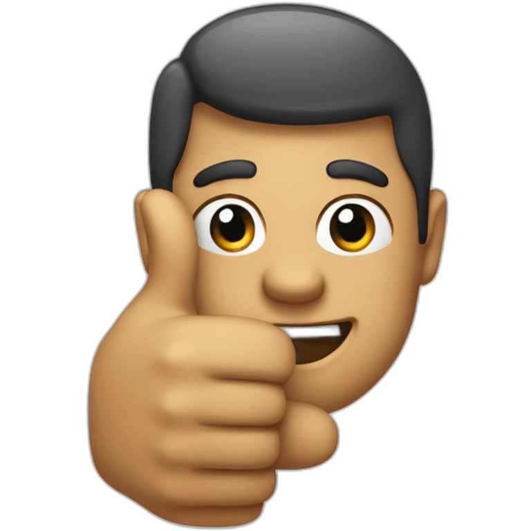 60 percent thumbs up emoji