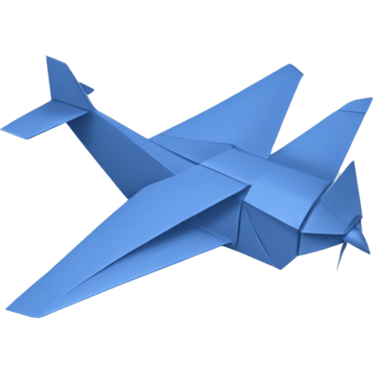 origami plane emoji