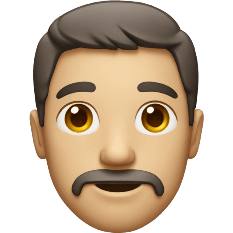 Square-faced guy emoji