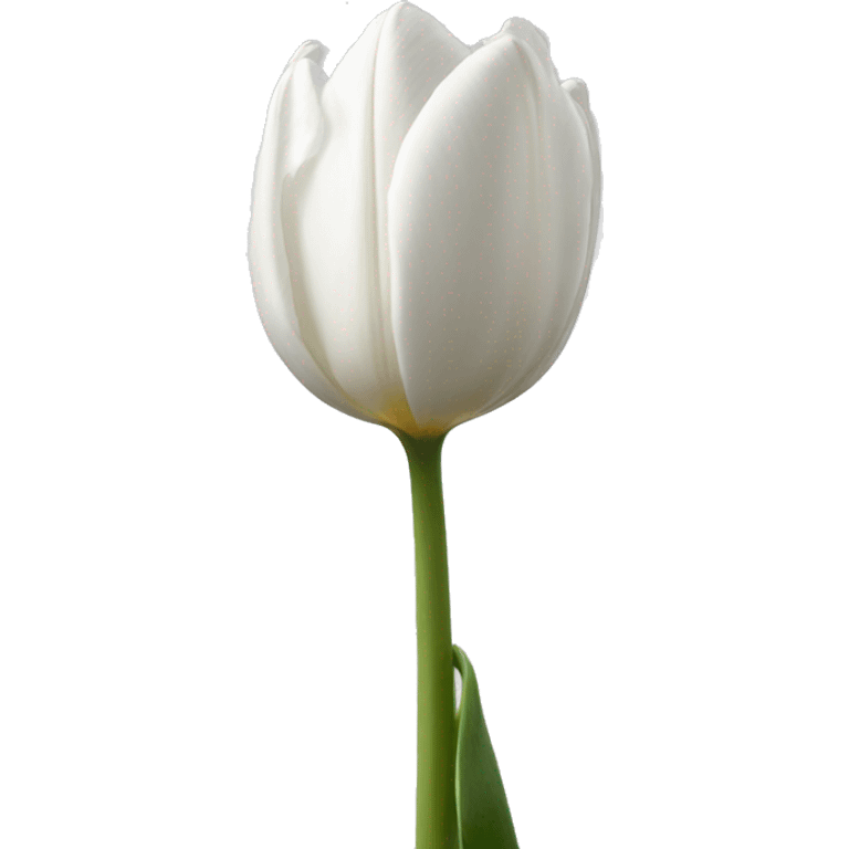 White tulip emoji