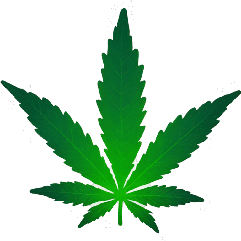 Cannabis leaf emoji