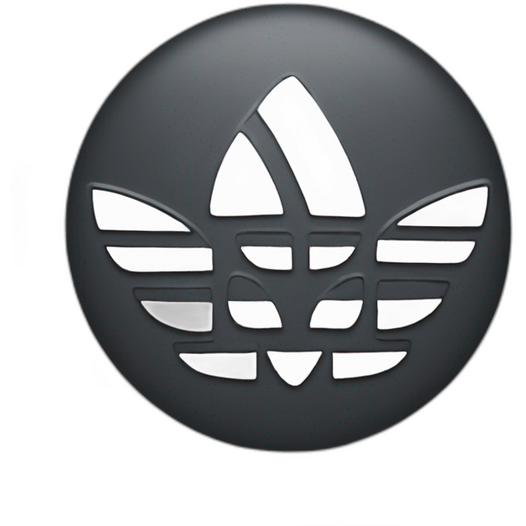 Adidas logo emoji