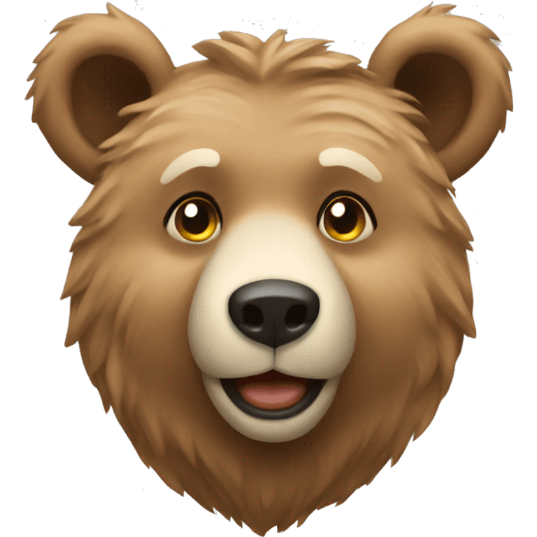 pretty bear emoji