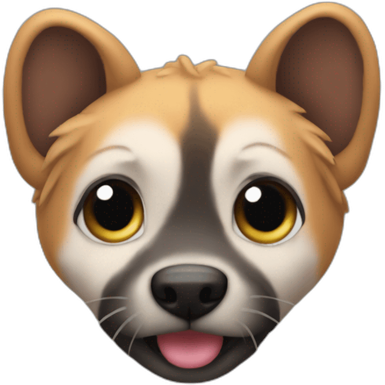 una monita tierna emoji