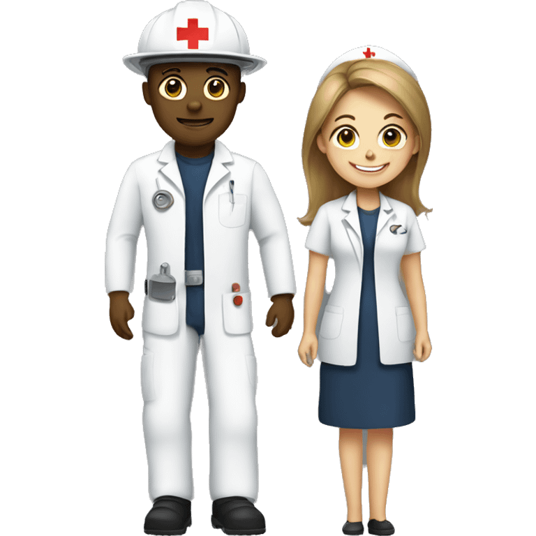 Nurse and firefighter  emoji