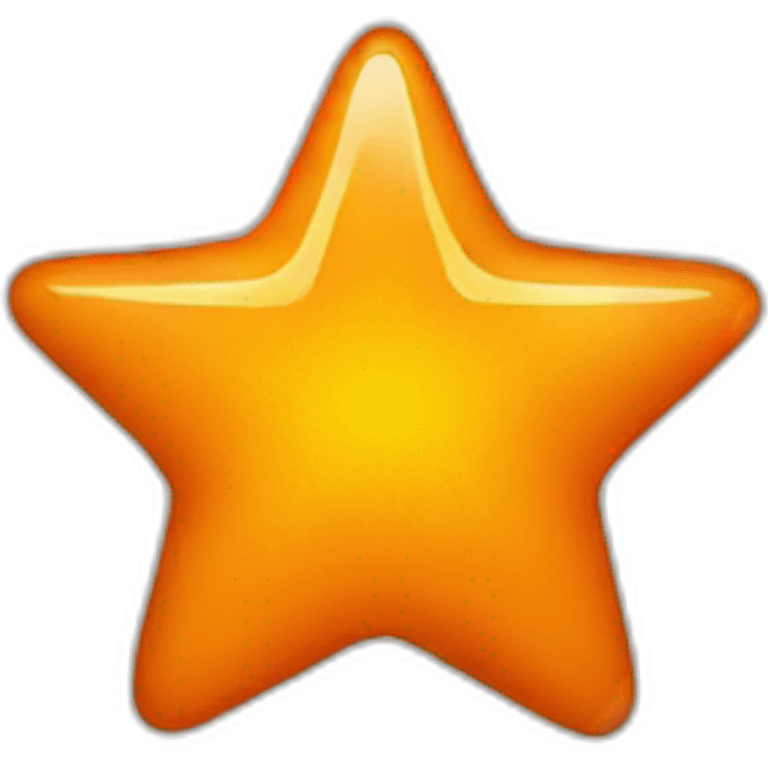 orange star emoji