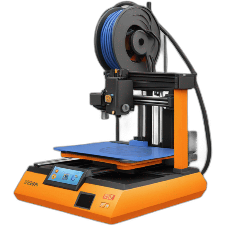 A prusa 3D printer emoji