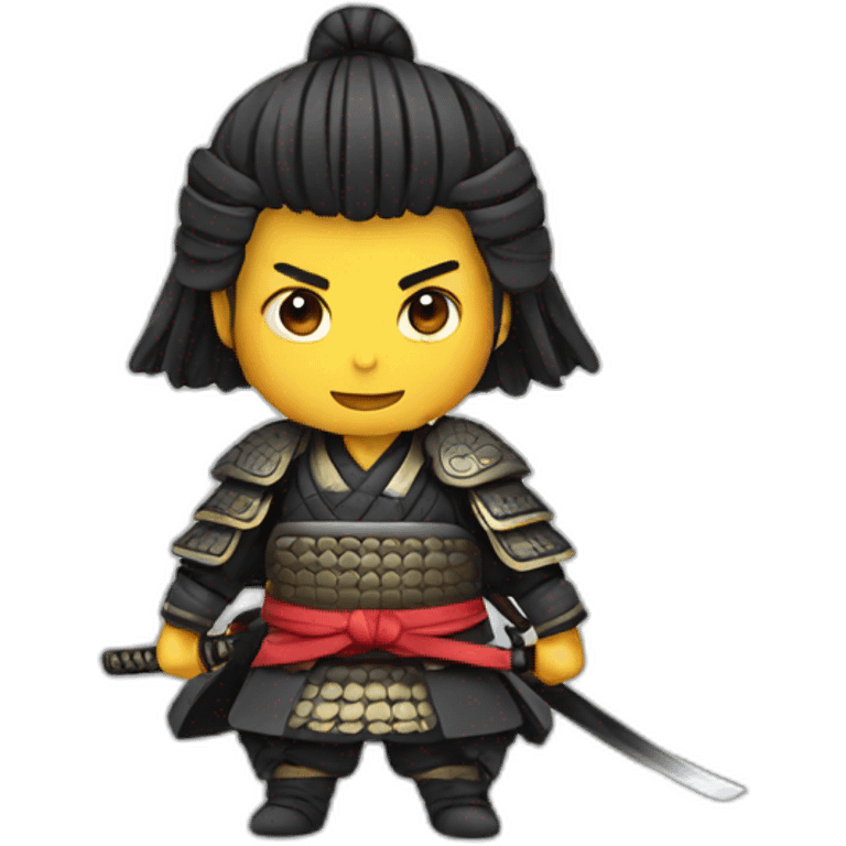 cute samurai emoji