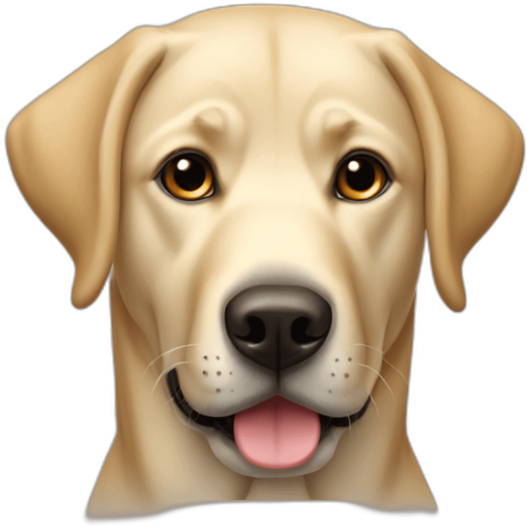 Labrador épagneul dog emoji