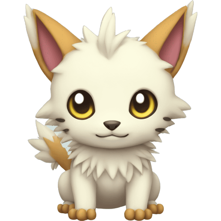 cute cool Digimon-Fakemon-animal full body emoji