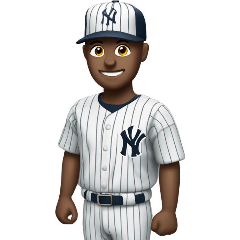 Yankees baseball player emoji