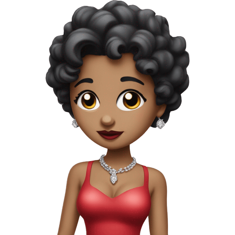 Betty Boop character emoji