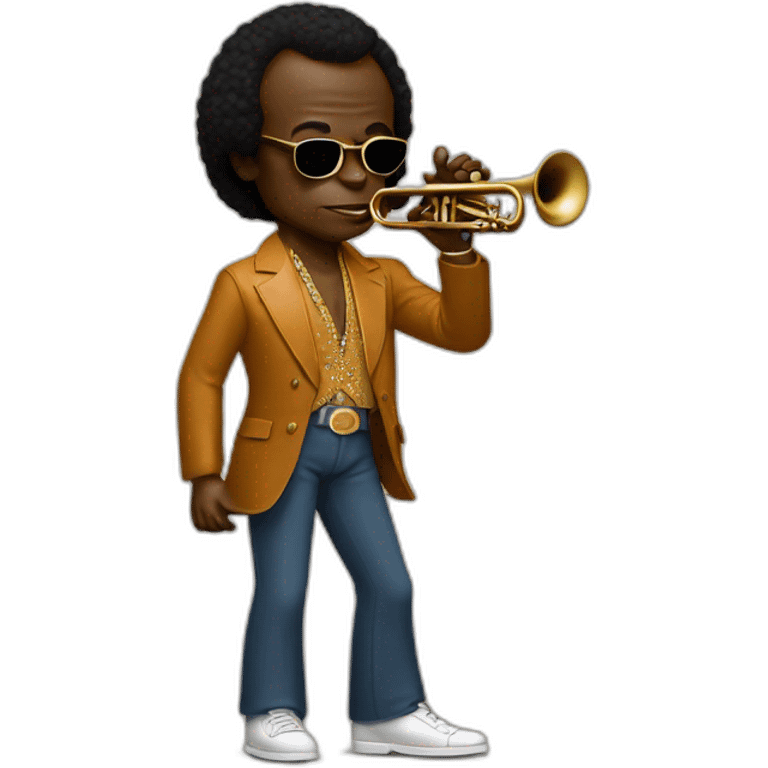 Miles Davis in the 70s emoji