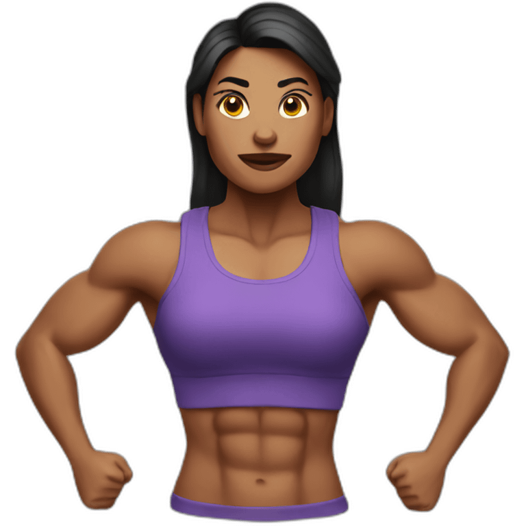 muscle woman emoji