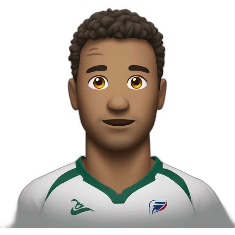 rugby player emoji