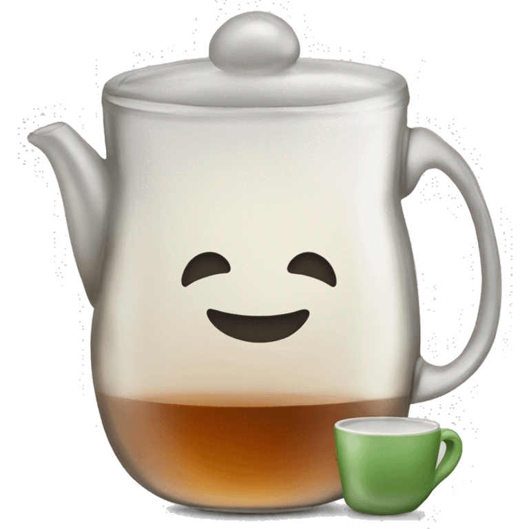 a tea with glass emoji