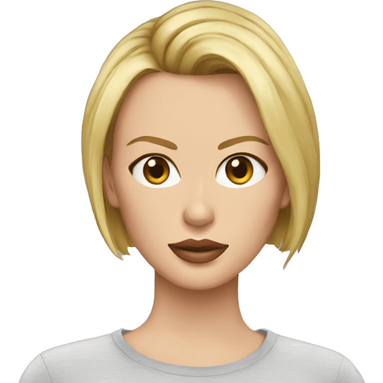 ultra realistic charlize theron wearing shirt emoji