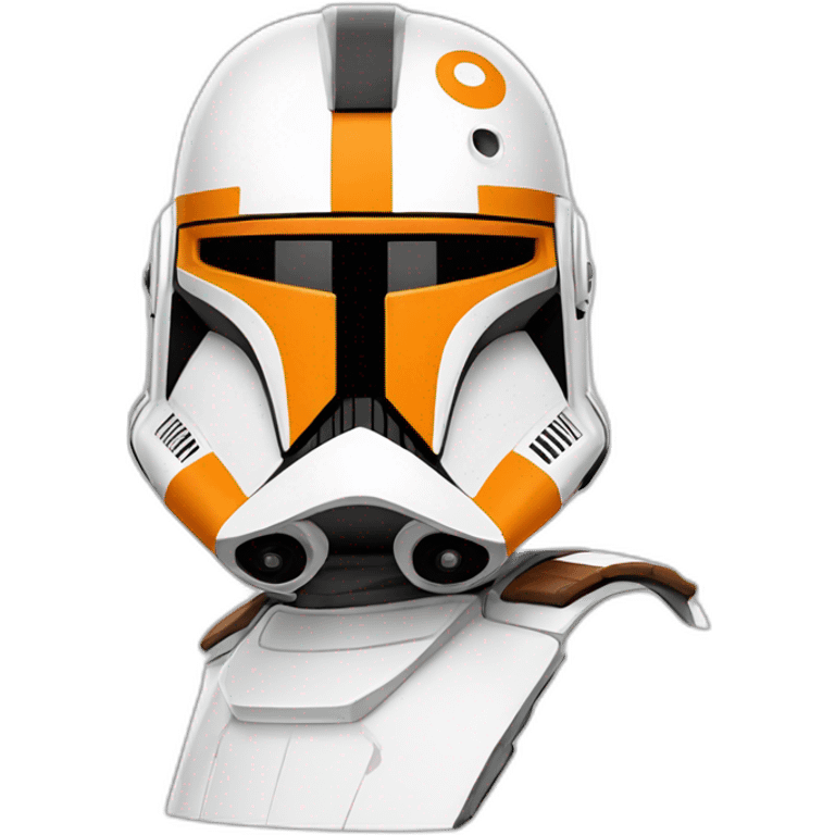 Commander cody clone helmet star wars emoji