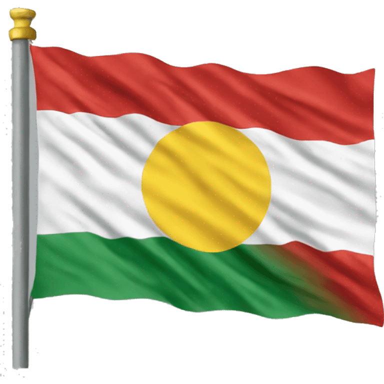 Kurdistan fahne emoji