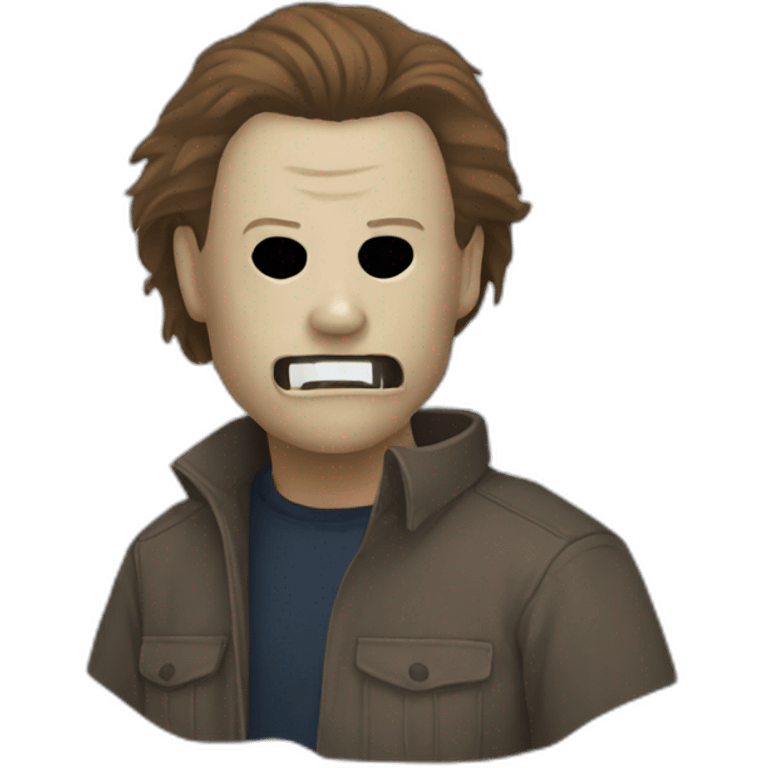 michael myers as grizzly emoji