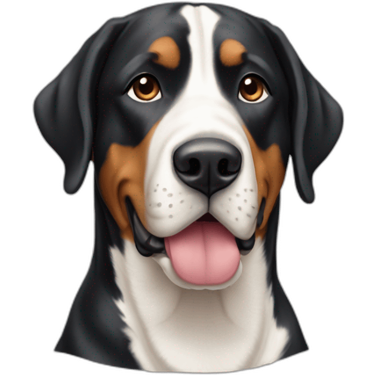 greater swiss mountain dog emoji