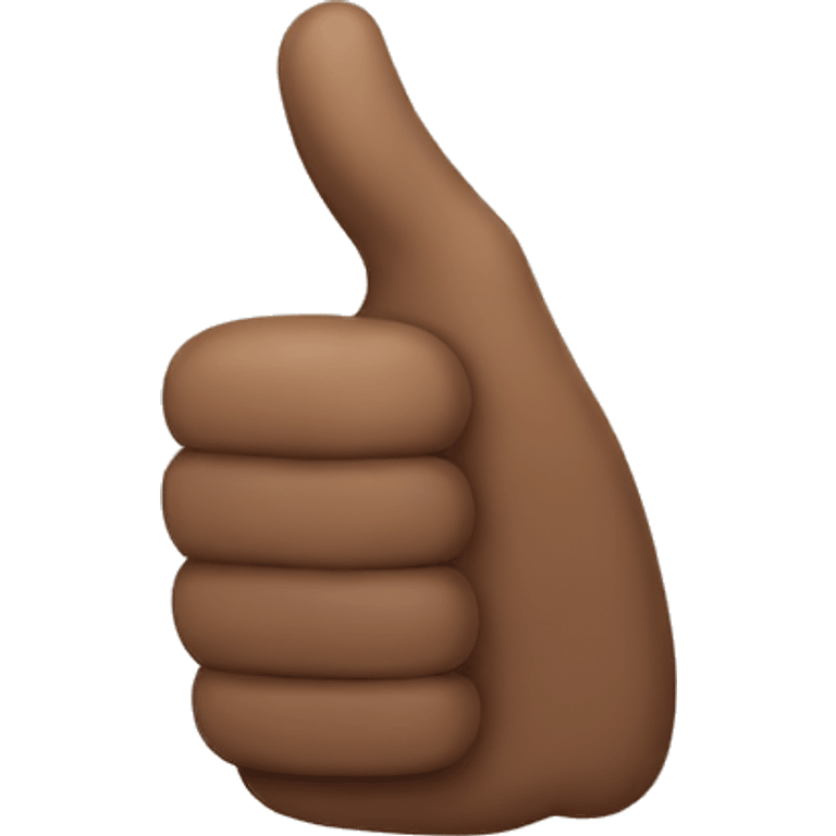 Thumbs up no you emoji