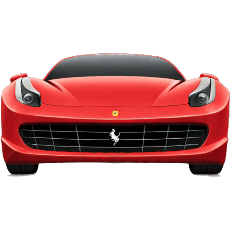 Red Ferrari emoji