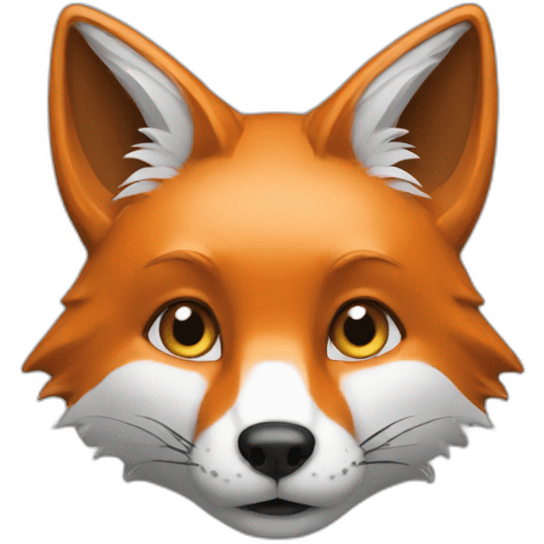 Fox white emoji